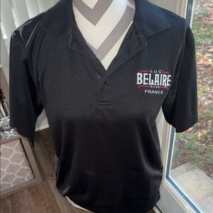 Luc Belaire Black Polo Shirt